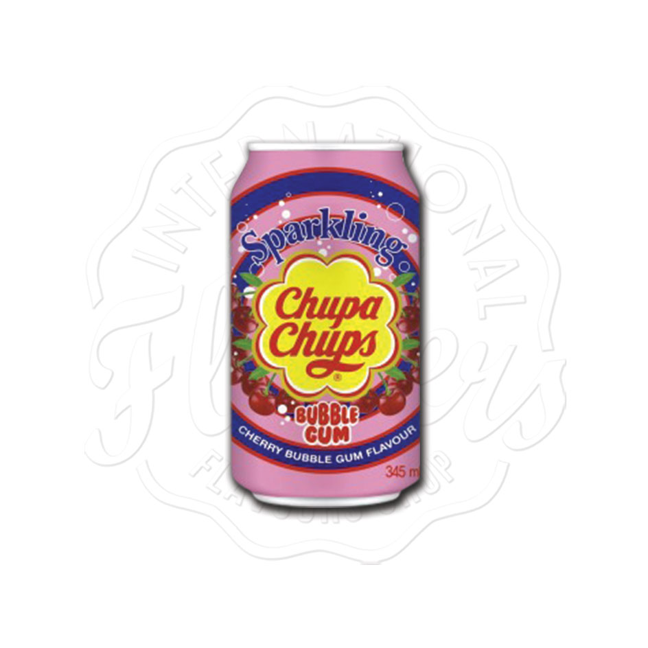 Chupa Chups Cherry Bubble Gum Soda 345ml
