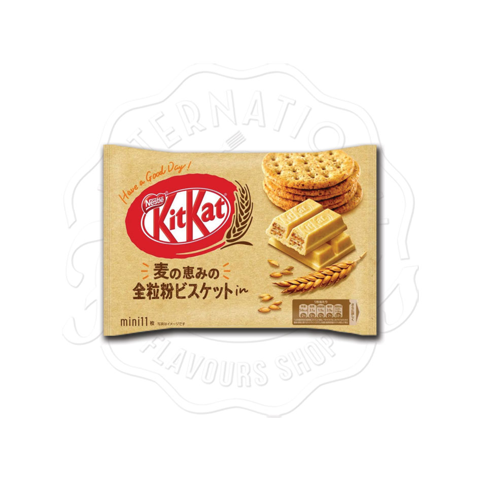 Nestlé Kit Kat 11 Mini Whole Wheat 124.3g Flavers International