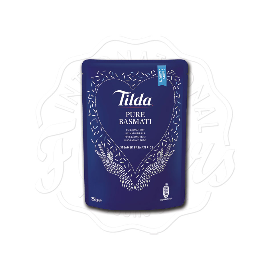 Tilda Steamed Plain Basmati Rice 250g