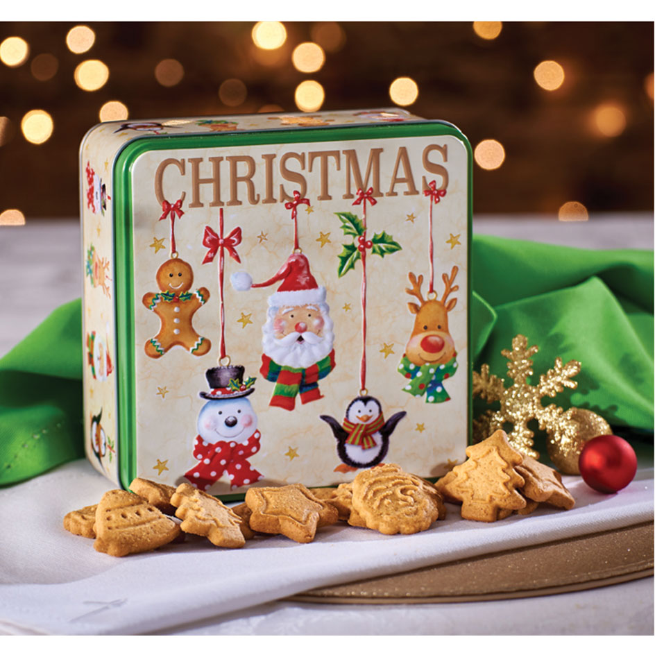 Grandma Wild’s Embossed Christmas Character Bauble Tin 200g