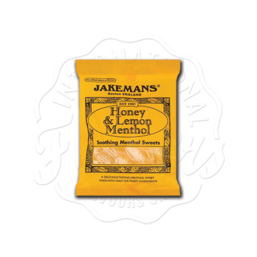Jakemans Honey & Lemon Menthol 100g