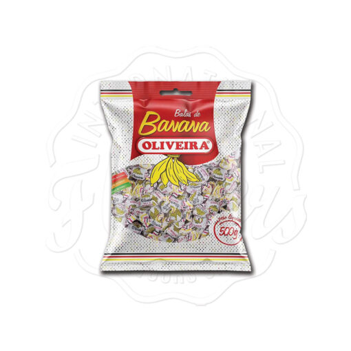 Oliveira Balas de Banana Saco 500g