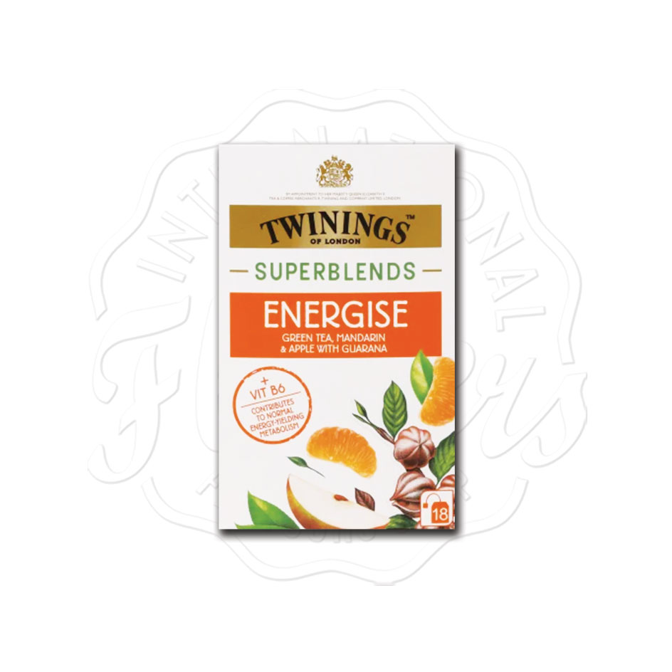 Twinings Superblends Energise 18’s 36g