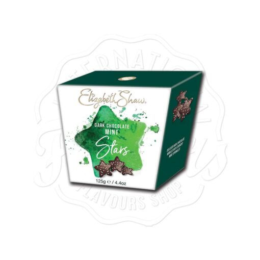 Elizabeth Shaw Dark Chocolate Mint Stars 125g