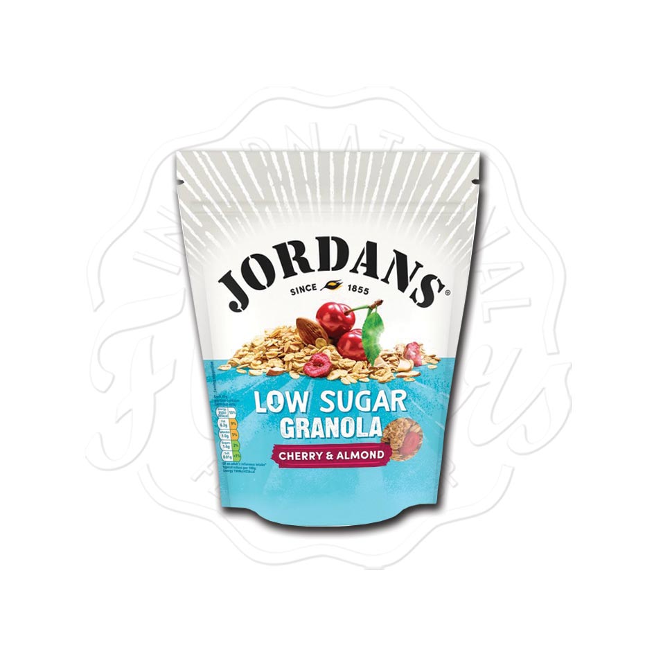Jordans Low Sugar Granola Cherry & Almond 500g Flavers