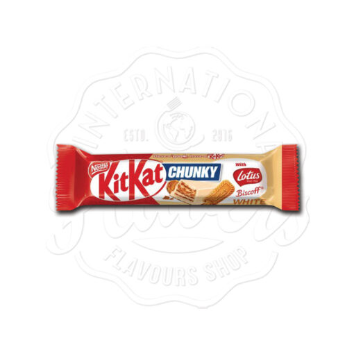 Nestlé Kit Kat Chunky Lotus Biscoff White Chocolate 42g