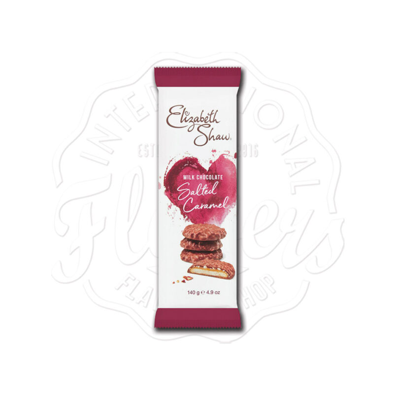 Elizabeth Shaw Milk Chocolate and Salted Caramel Biscuits 140g Flavers International