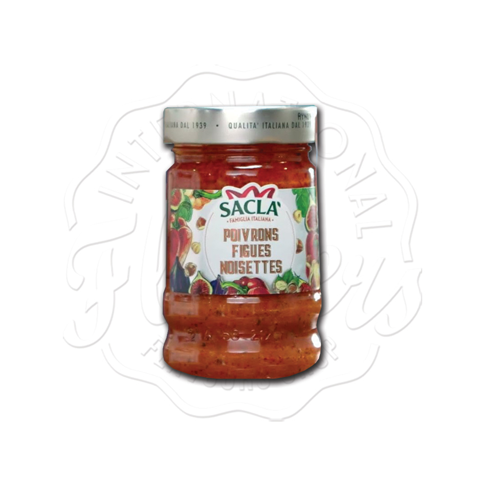 Sacla Peppers, Figs and Hazelnuts 190g