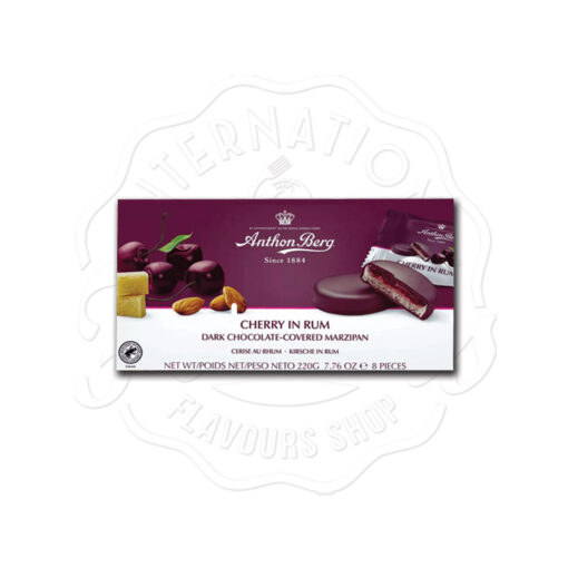 Anthon Berg Cherry in Rum Chocolate Marzipan 220g