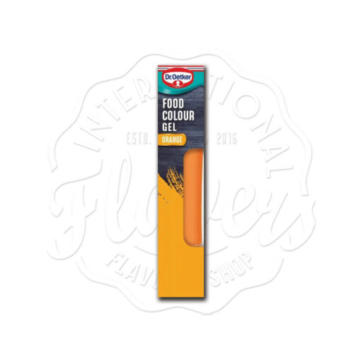 Dr Oetker Food Colour Gel Orange 15g