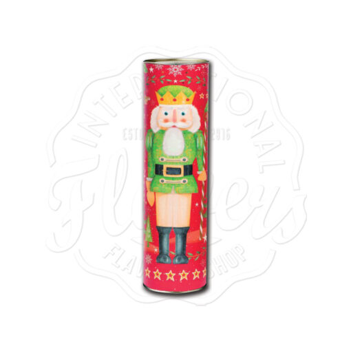 Farmhouse Biscuits Christmas NutCracker Dark Chocolate Biscuits Tube 300g