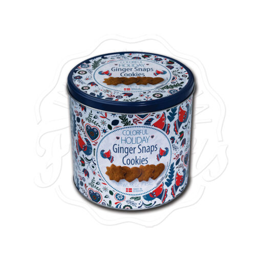 Jacobsens Ginger Snap Cookies Tin 454g