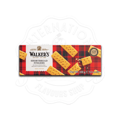 Walkers Pure Butter Shortbread Fingers 150g