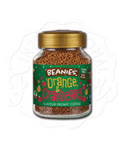 Beanies Orange and Cranberry Flavour Instant Coffee 50g