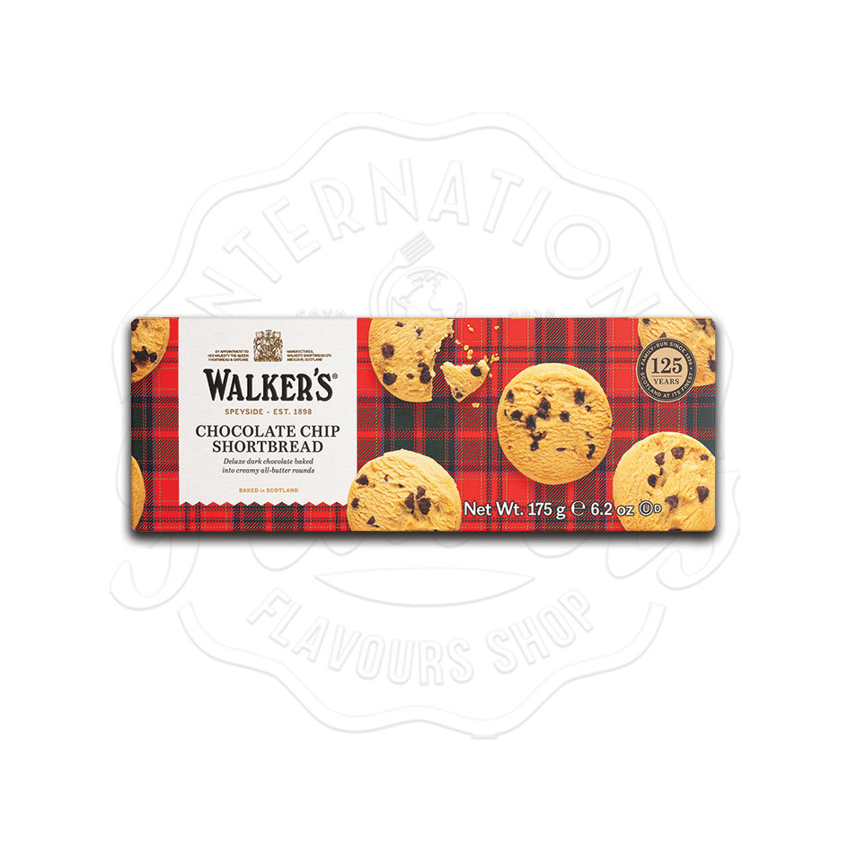 Walker’s Chocolate Chip Shortbread 125g