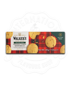 Walker’s Ginger & Lemon Shortbread Gluten Free 140g