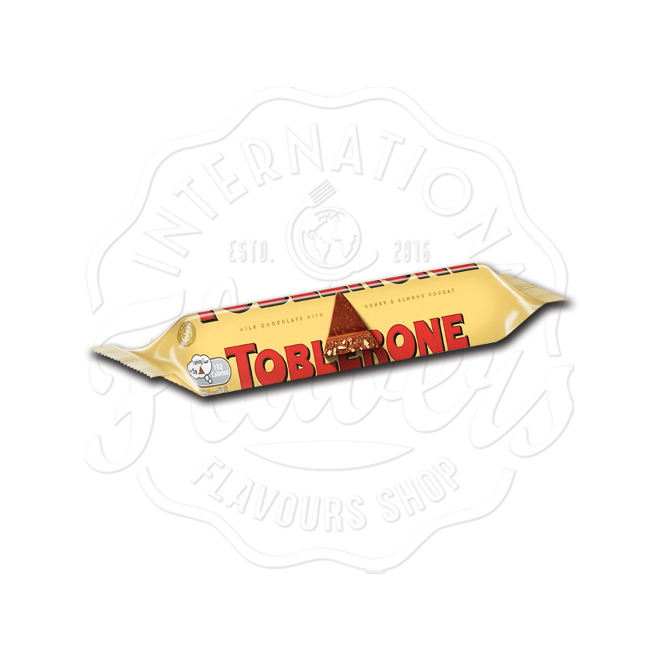 Toblerone Milk Chocolate Honey Almond Nougat 50g
