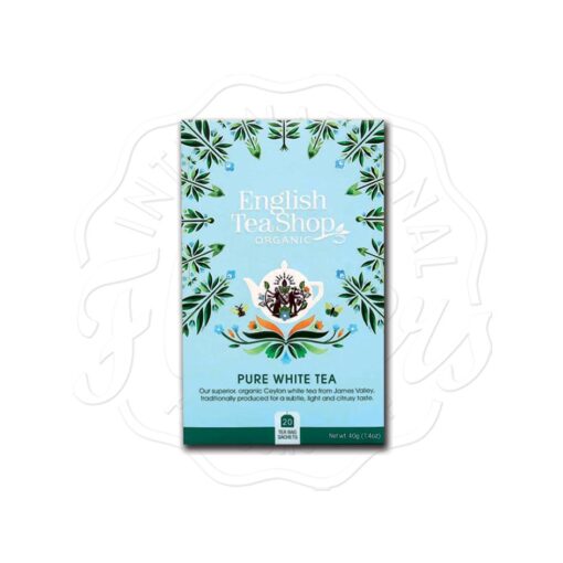 English Tea Shop Organic Pure White Tea 20’s 40g
