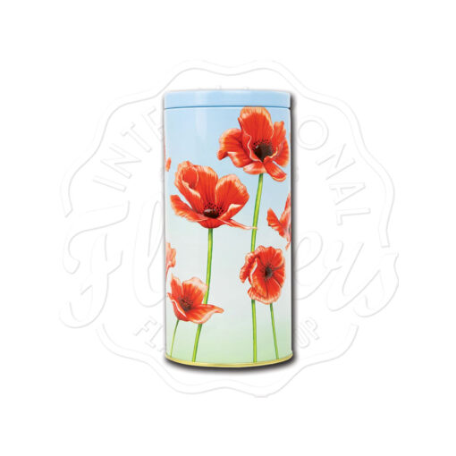 Poppy All Butter Scothish Shortbread Cylinder Tin 160g