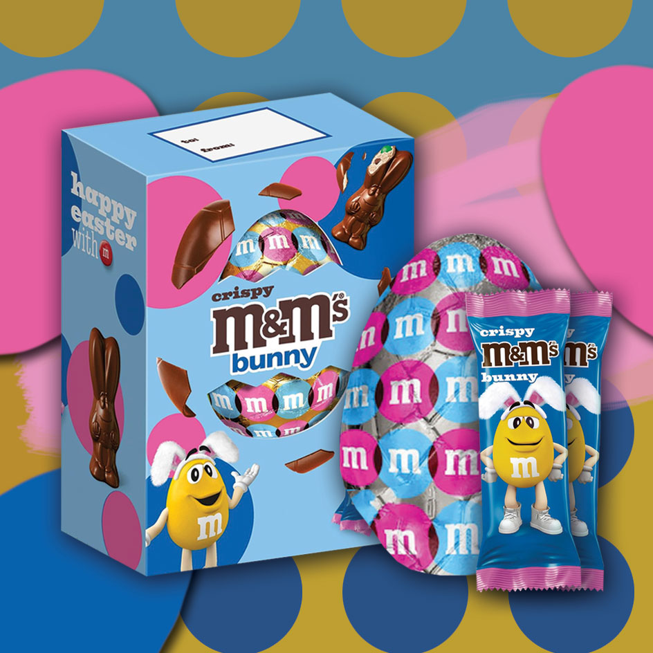 M&M’s Crispy Bunny Milk Chocolate Egg 178g