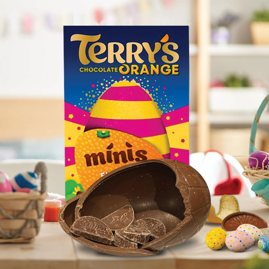 Terry’s Chocolate Orange Exploding Candy Minis Easter Egg 91g