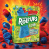 Fruit Roll-Ups Sour Blue Raspberry Berry Punch 141g