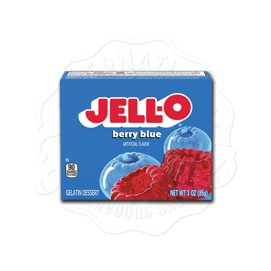 Jell-O Berry Blue Gelatin 85g