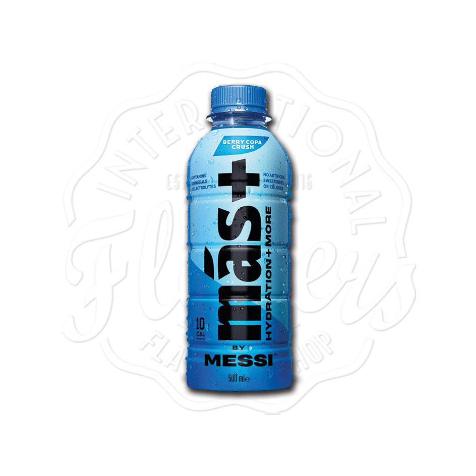 Mas+ Hydration Drink Berry Copa Crush by Messi 500ml - Flavers ...