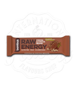Bombus Raw Energy Cocoa & Cocoa Beans Bar 50g
