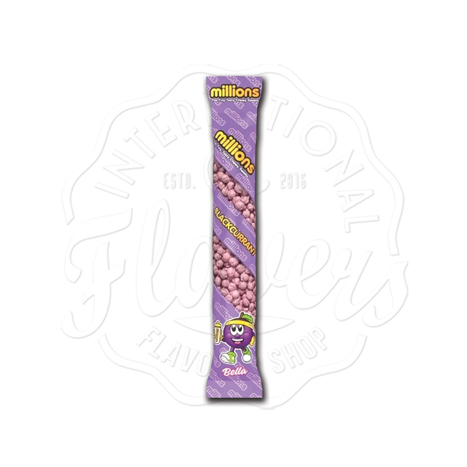 Millions Tube Blackcurrant 1’s 55g