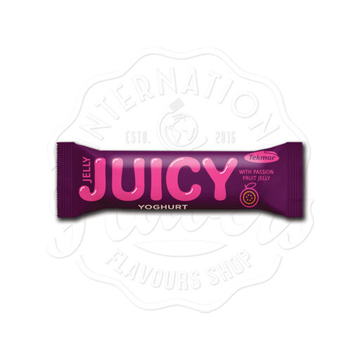 Tekmar Juicy Yoghurt with Passion Fruit Jelly Bar 40g