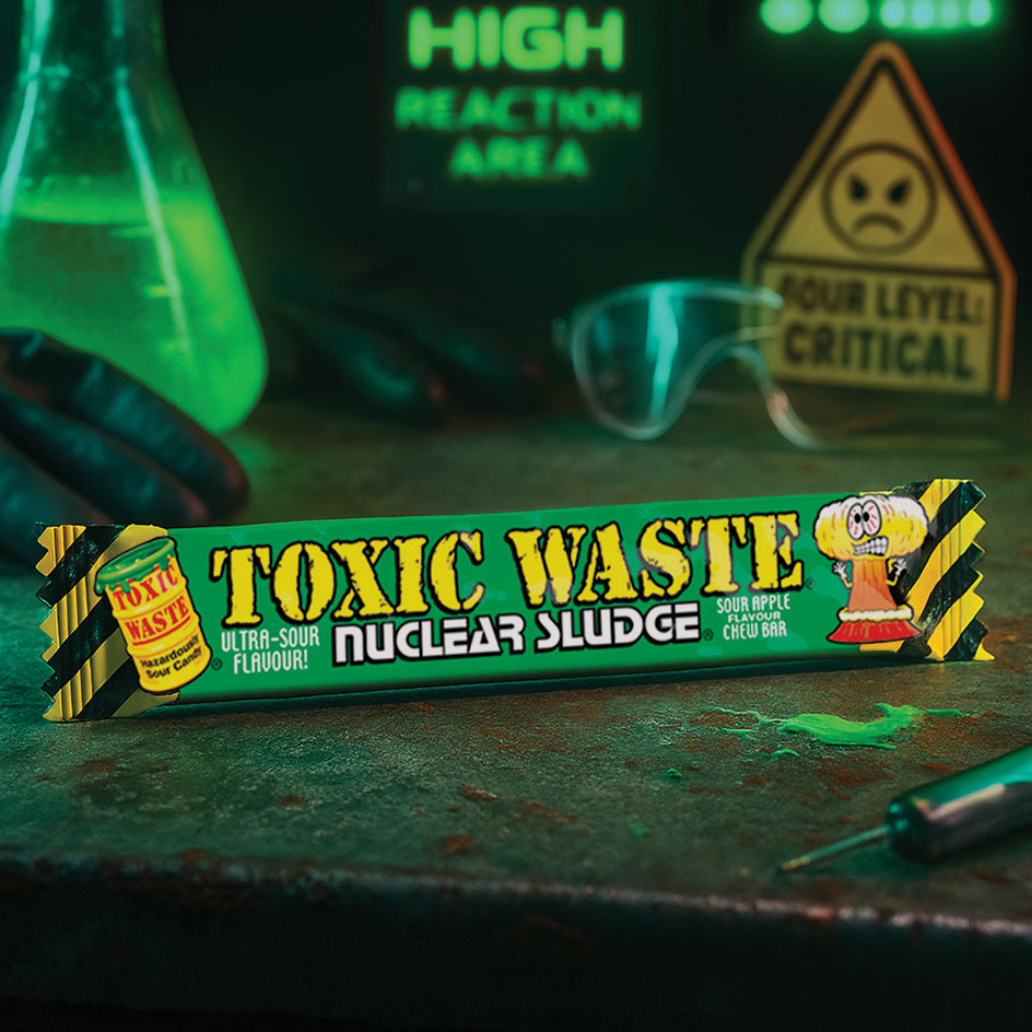 Toxic Waste Sour Green Nuclear Sludge Bar 20g