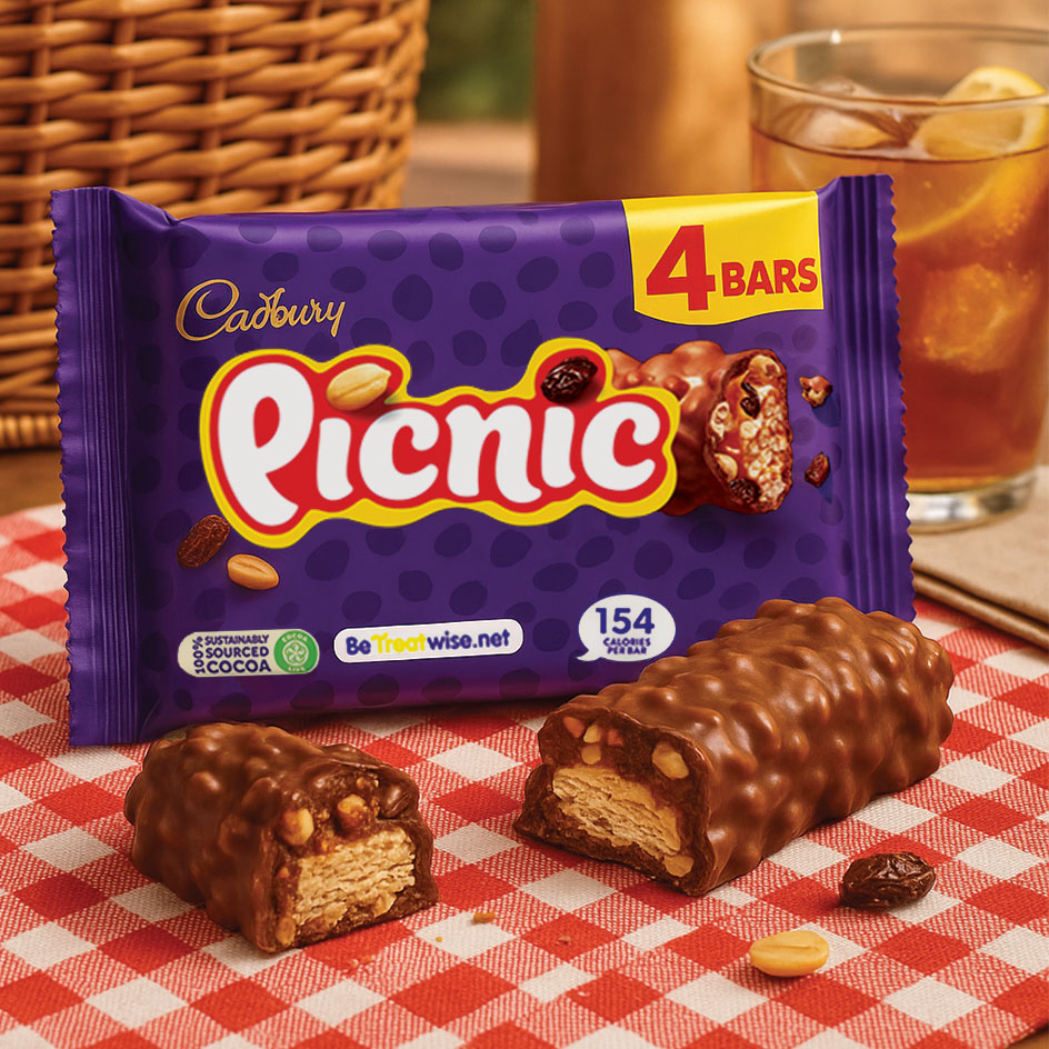 Cadbury Picnic 4pk 128g Flavers International Flavours Shop