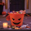 Halloween Haunted House Trick or Treat Bucket