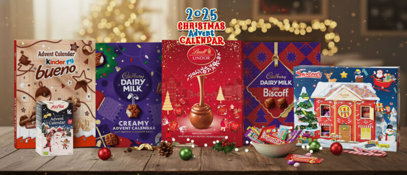 Banner com Calendários do Advento 2025