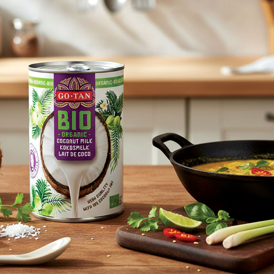 GO-TAN Organic Coconut Milk 400ml