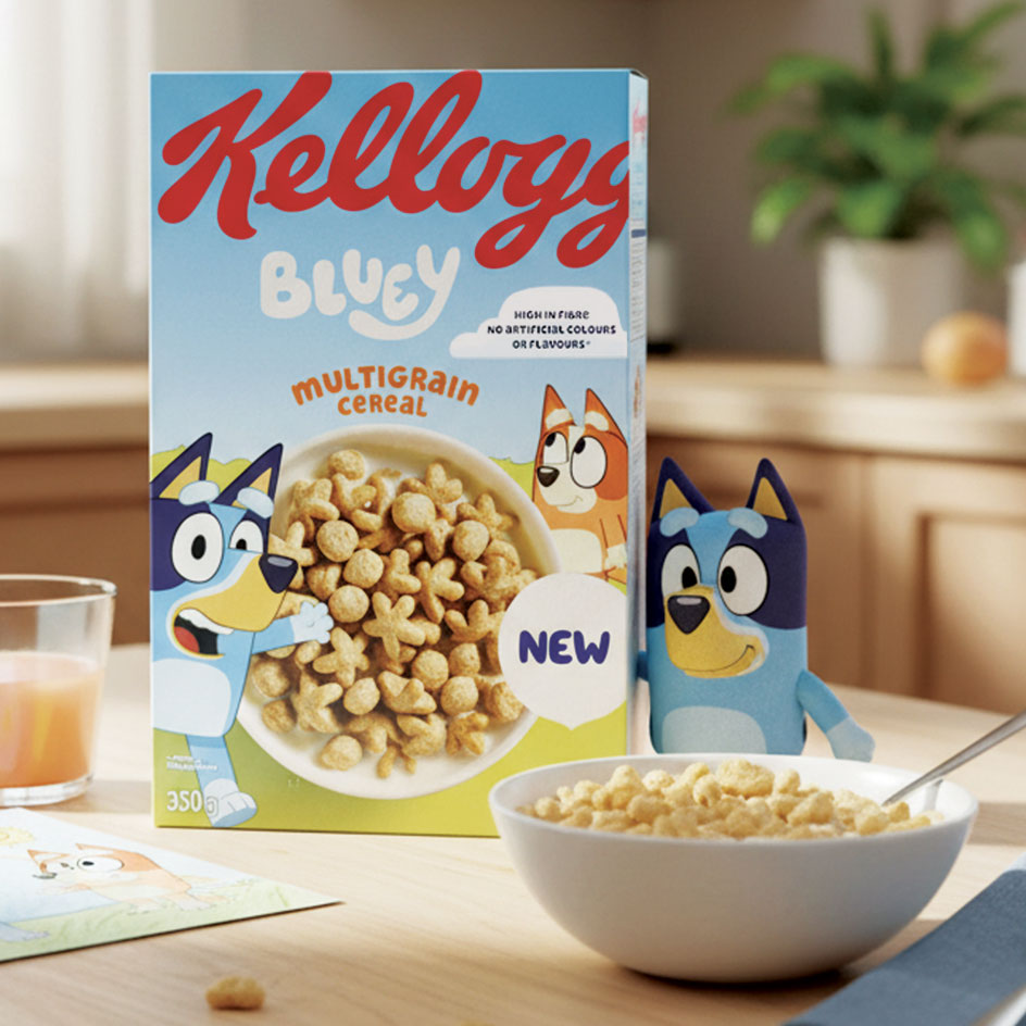 Kellogg’s Bluey Multigrain Cereal 350g