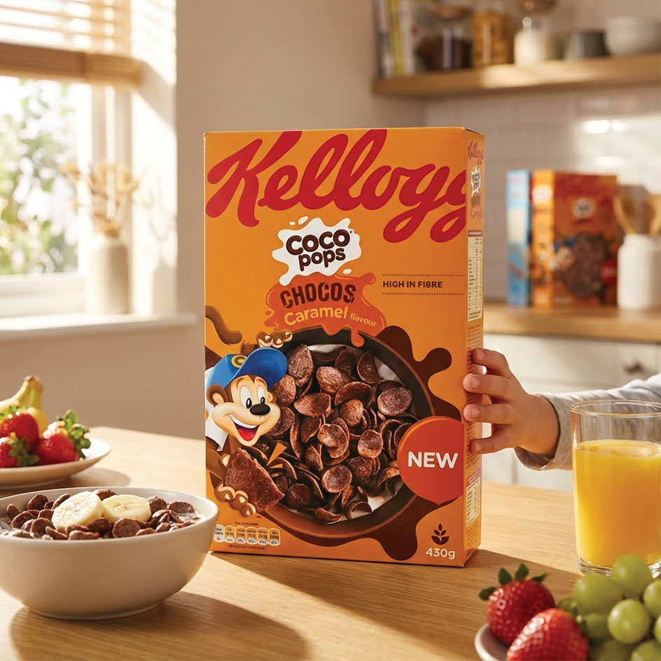 Kellogg’s Coco Pops Chocos Caramel 430g
