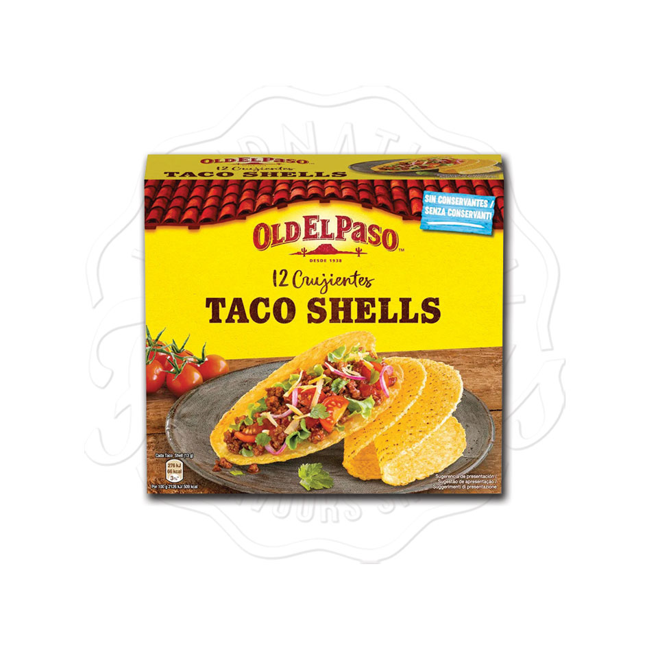 Old El Paso 12 Crunchy Taco Shells 156g