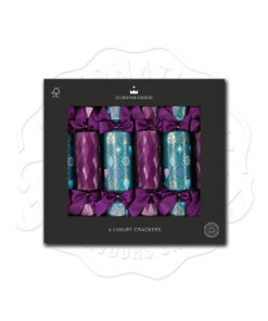 Celebration Crackers Purple Delight 6 Luxury Christmas Crackers