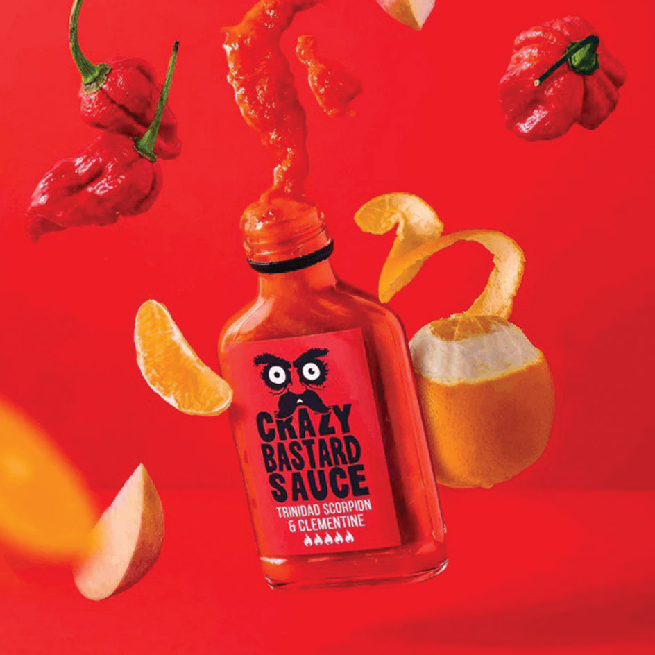 Crazy Bastard Trinidad Scorpion & Clementine 100ml