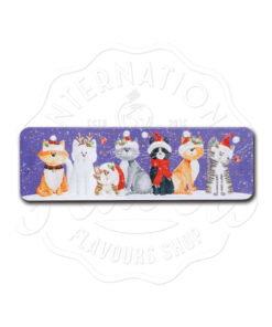 Farmhouse Biscuits Embossed Christmas Cat Tin 225g