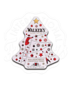 Walker’s Christmas Tree Tin Mini Shortbread Trees 225g