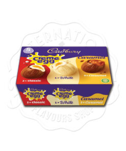 Cadbury Mixed Creme, White & Caramel Egg 5 Pack 200g