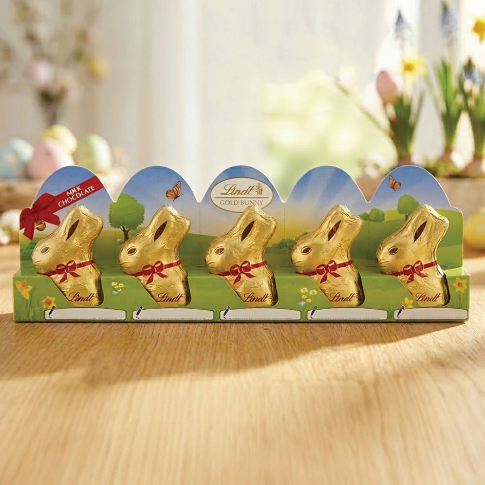 Lindt Gold Bunny 5pk 50g