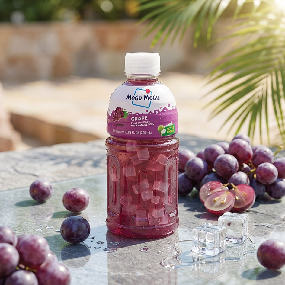 Mogu Mogu Grape Flavour Drink 320ml