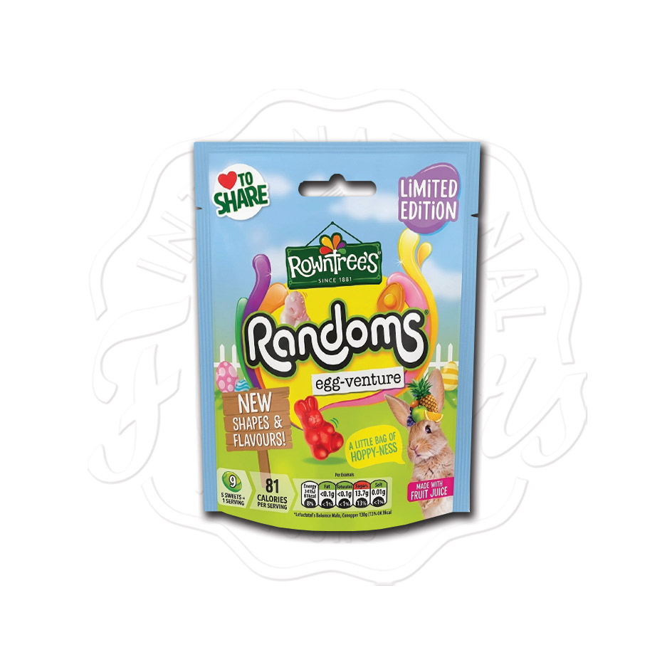 Rowntrees Randoms Egg-venture 130g
