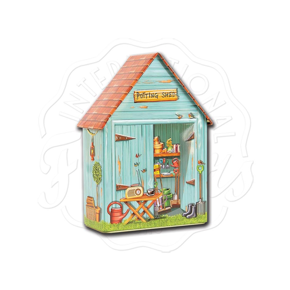 The Silver Crane Co. Garden Shed Toffee Tin 200g