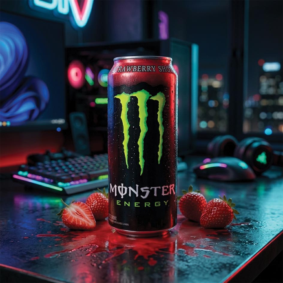 Monster Energy Strawberry Shot 473ml