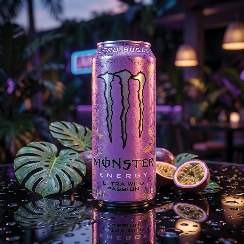 Monster Energy Ultra Wild Passion Zero Sugar 473ml